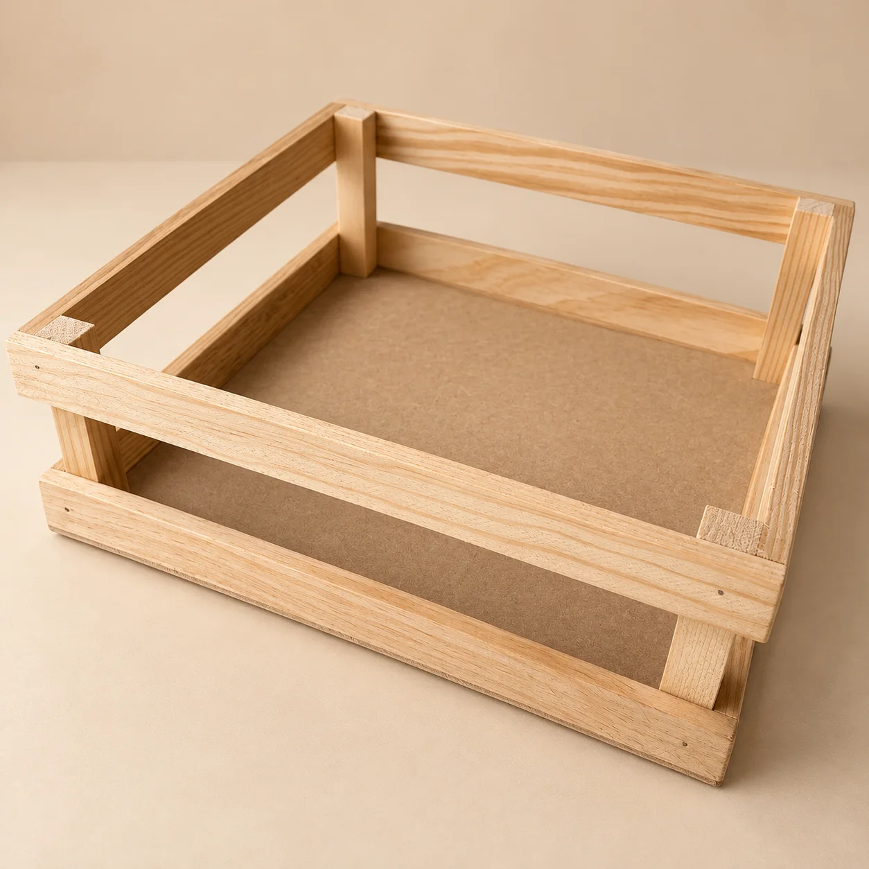 Bandeja de madera personalizada con logo