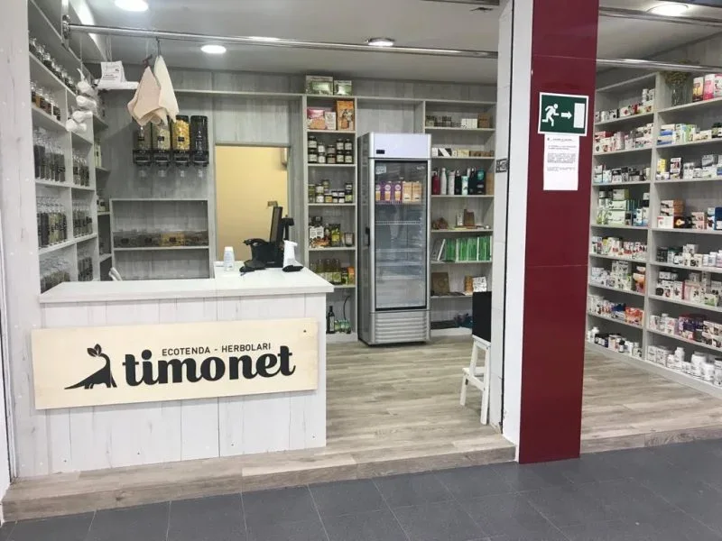 Carteles de madera natural para tienda