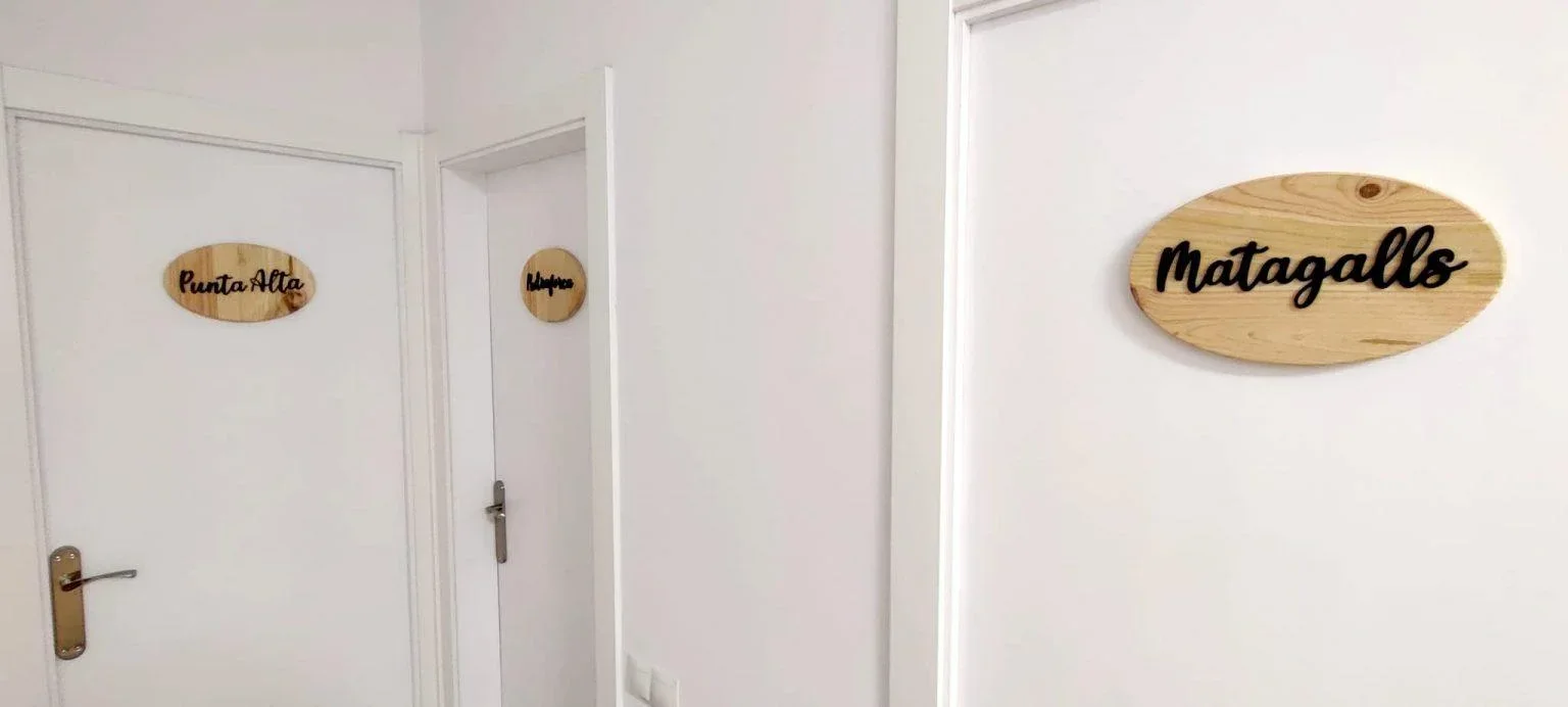 Carteles para habitaciones