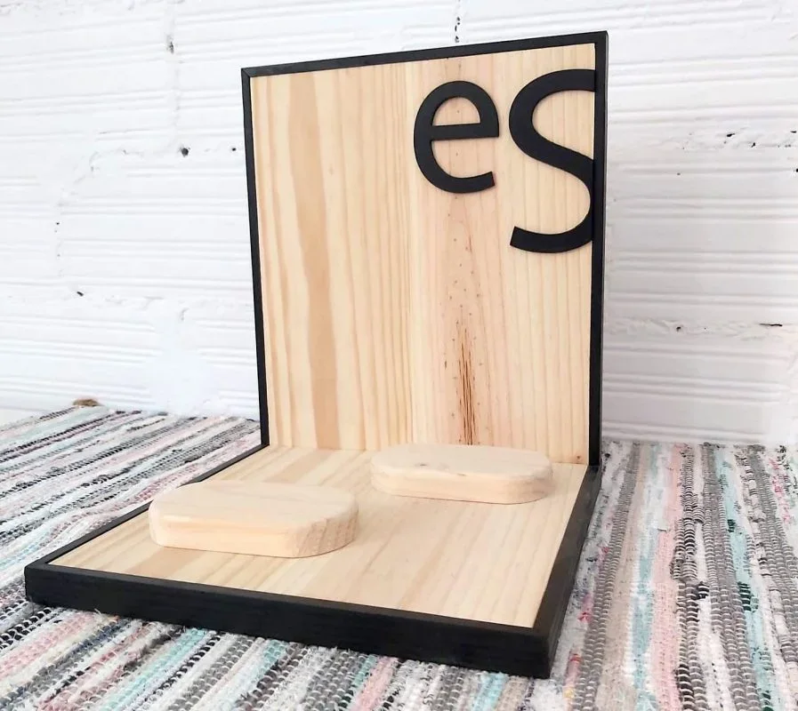 Expositor de mesa y mostrador personalizado
