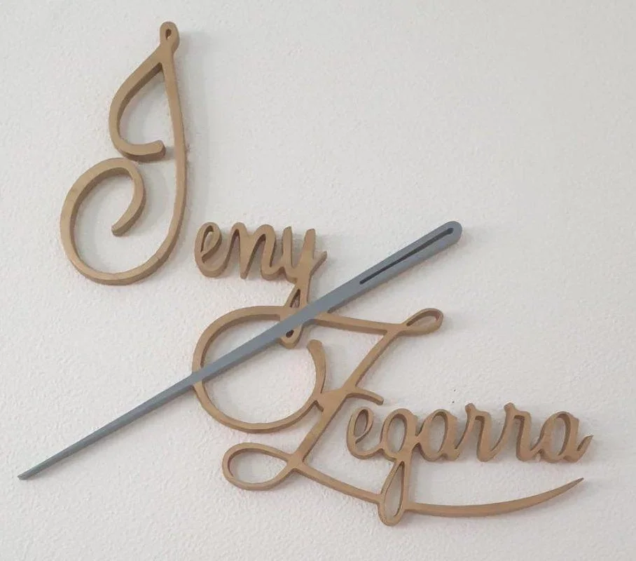 Letras de madera personalizadas