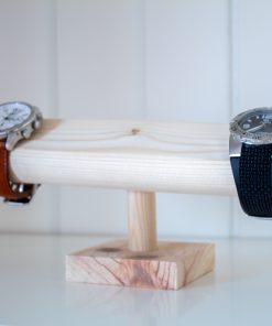 Porta relojes de madera